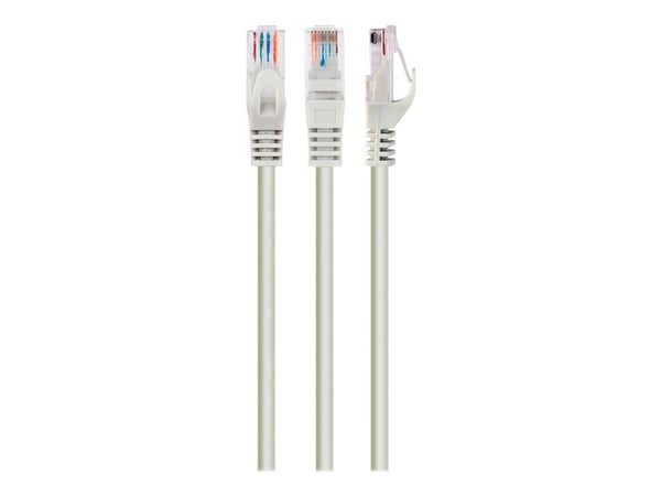 Cablexpert - Liitäntäkaapeli - RJ-45 (uros) - RJ-45 (uros) - 15 m - UTP - CAT 6 - muotoiltu, säikeistetty - harmaa