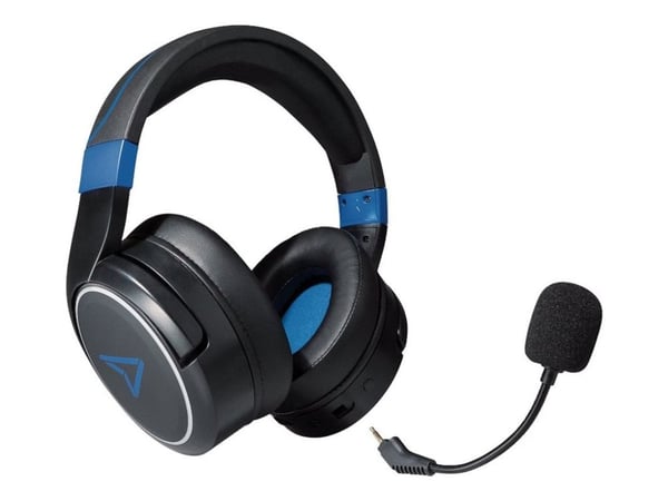 Steelplay Metaltech - Hodesett - full størrelse - 2,4 GHz - trådløs, kablet - 3,5 mm jakk - kobolt