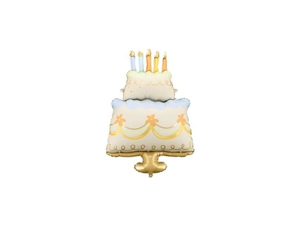 PartyDeco FB288, Lekeballong, Folie, Flerfarget, Bilde, Universell, Kake