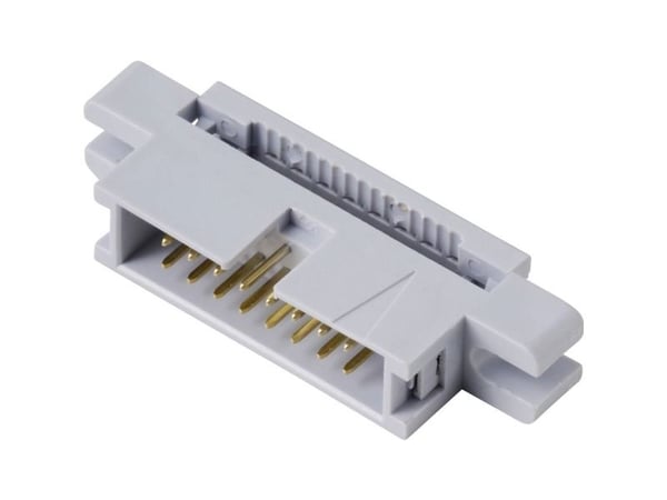 TRU COMPONENTS TC-13537808 Napaliitin Kiinnityslaipalla Ristikoko: 2,54 mm Napojen kokonaismäärä: 16 Rivien lukumäärä: 2 1 kpl 1 kpl