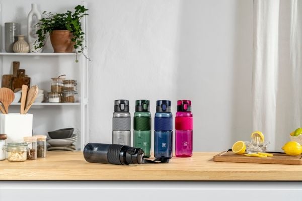 ZWILLING Bottle Drikkeflaske, 680 ml, Tritan, Mørk-Grøn