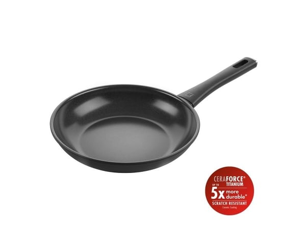 ZWILLING Madura Plus Ceramic Stegepande, 24 cm, Aluminium, Titanium forstærket keramisk non-stick-belægning