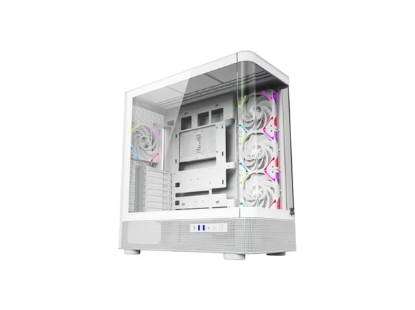XYZ PC GEAR Quantum ARGB chassi vit (X-CS-QUANTUM-W)