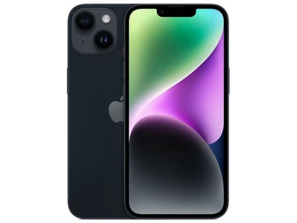 Refurbished Apple iPhone 14 128GB (Midnight) - Skick: Grade B - E-SIM