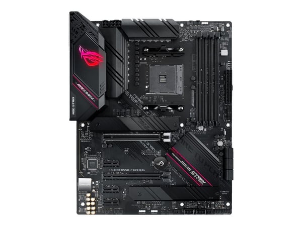 ASUS ROG STRIX B550-F GAMING ATX MB PCIe 4.0 -valmius dual M.2 USB3.2 Gen 2 Type-C sekä HDMI2.1 ja DisplayPort1.2 -tuki lähdöille