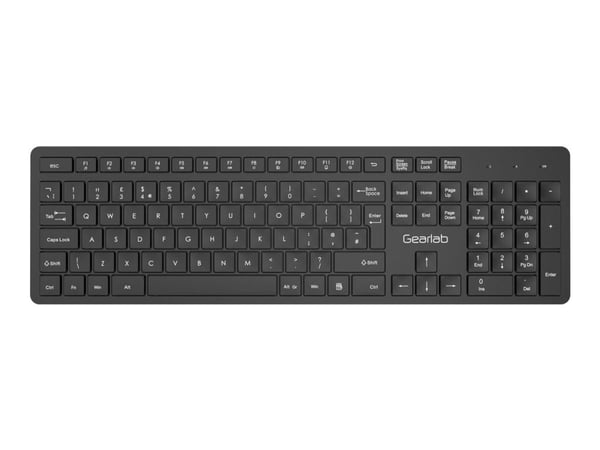 eSTUFF G220 - Tastatur - USB - QWERTY - Storbritannia - svart