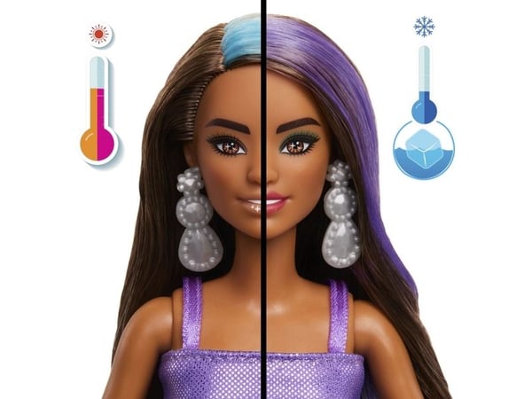 Barbie Glam Party Unboxed Purple Petite Doll