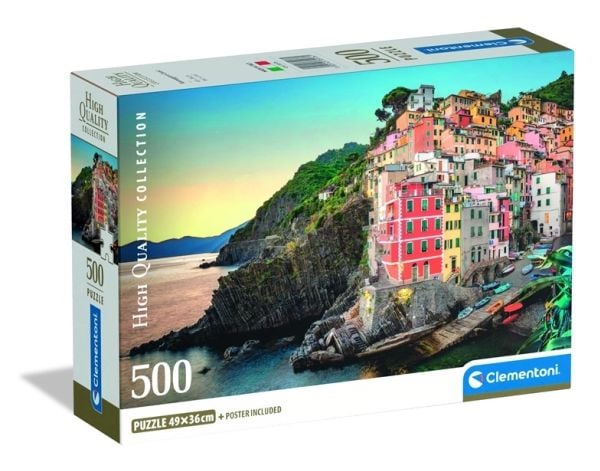 Clementoni Puzzle Compact Riomaggiore Coast 500 elementów (35576)