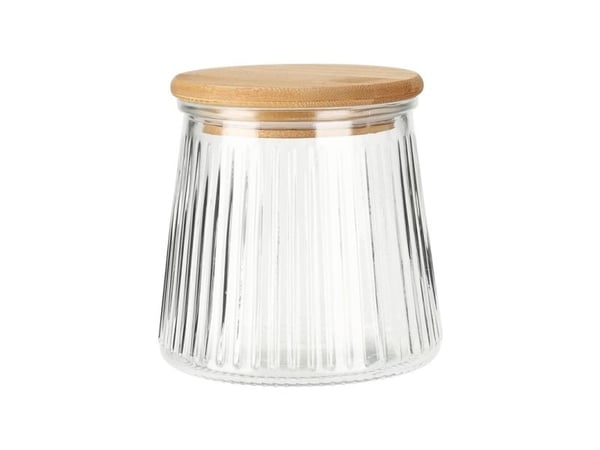 Excellent Houseware krukke med bambuslokk tett lukking