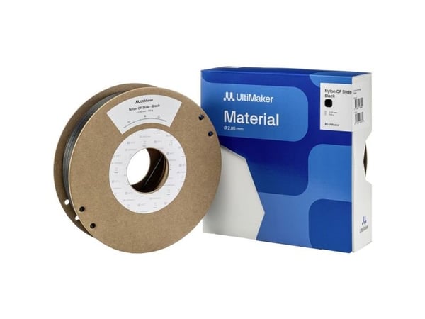UltiMaker 236923 Nylon CF Slide Filament Filament PA Karbonfiberforsterket 2,85 mm 750 g Svart 1 stk