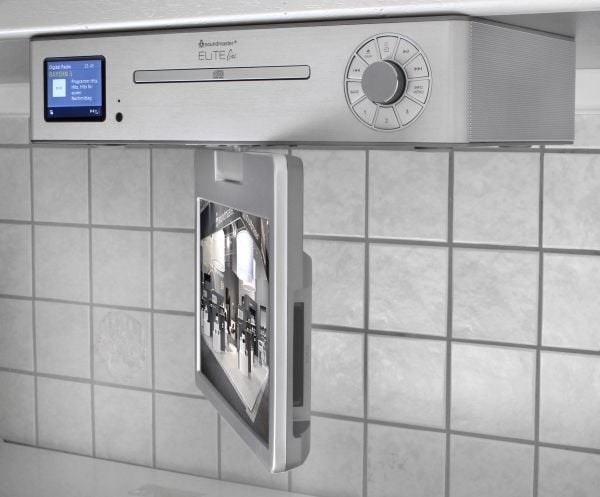 Soundmaster KTD1020SI, 14 W, H.265, MP3, JPG, CD-lyd, CD-video, MP3, CD, CD-R, CD-RW