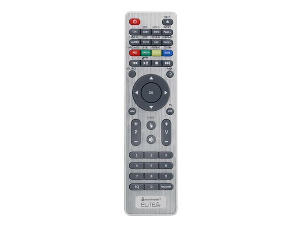 Soundmaster KTD1020SI, 14 W, H.265, MP3, JPG, CD-lyd, CD-video, MP3, CD, CD-R, CD-RW