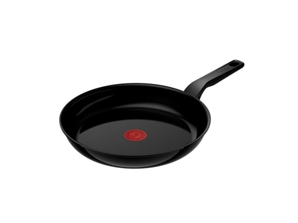 Tefal Renew Black C43206, Pyöreä, Monikäyttöinen paistinpannu, Musta, Keraaminen, Alumiini, 2,588 L