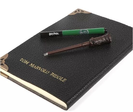 Amscan 043.1025, Personal diary, Black, Green, Pattern, Text pattern, White, A5