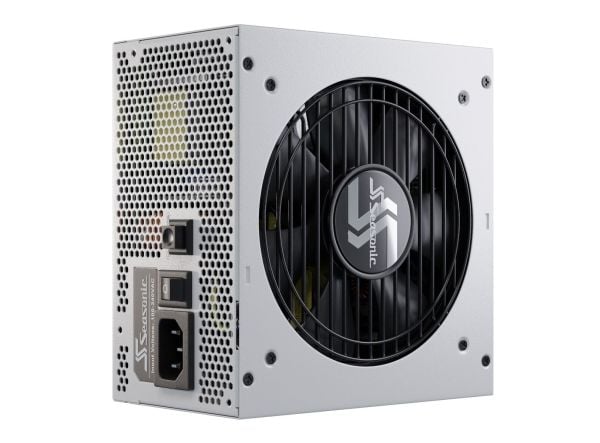 Seasonic FOCUS GX-1000 ATX2.4 WHITE hvit 6x PCIe-kabelhåndtering 1000 - Strømforsyning - ATX