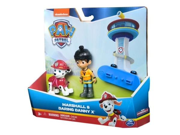 Spin Master Psi Patrol Marshall og den modige Danny X-figuren