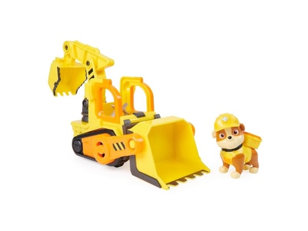 Rubble & Crew Charger’s Crane Grabber, Kran-mekano, 3 år, Plast, Grå, Rød, Gult