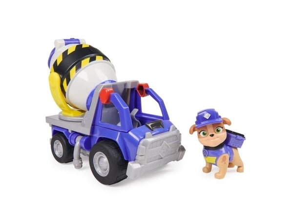 Rubble & Crew Charger’s Crane Grabber, Kran-mekano, 3 år, Plast, Grå, Rød, Gult