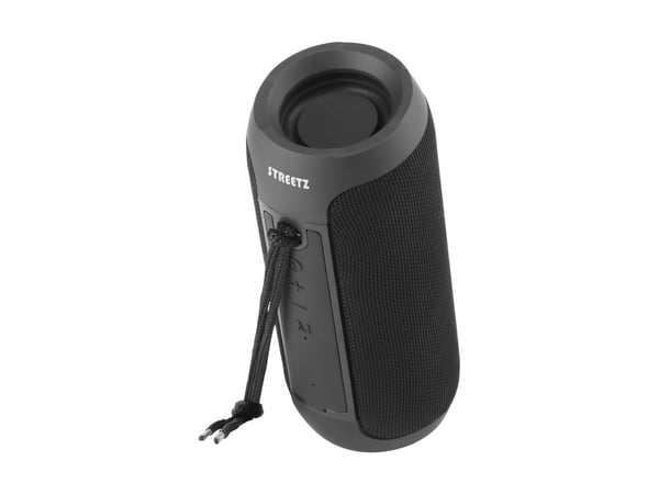 Streetz Bluetooth-høyttaler 2 x 5 W, svart, 10 W, 45 - 20000 Hz, 4 O, 88 dB, Trådløs, 10 m