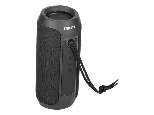 Streetz Bluetooth-høyttaler 2 x 5 W, svart, 10 W, 45 - 20000 Hz, 4 O, 88 dB, Trådløs, 10 m