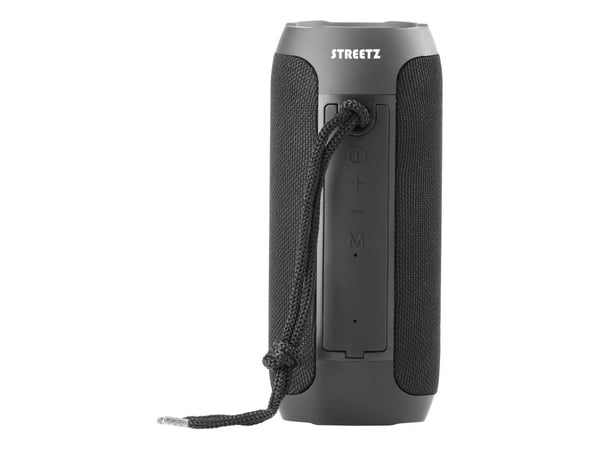 Streetz Bluetooth-høyttaler 2 x 5 W, svart, 10 W, 45 - 20000 Hz, 4 O, 88 dB, Trådløs, 10 m