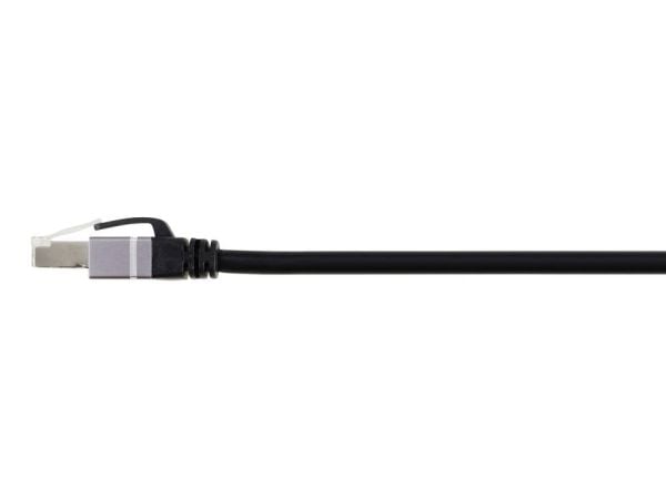 Renkforce RF-6055784, USB-A, RJ45, 1,8 m, Lajittelu, Grå