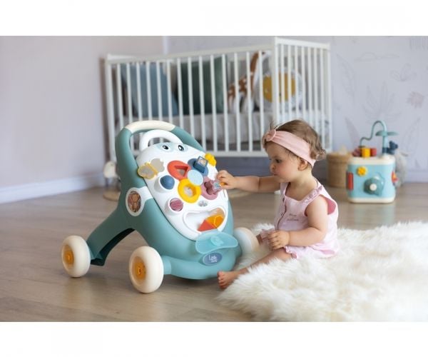 SMOBY Little Walker 3in1 Pusher interaktiiviset rattaat