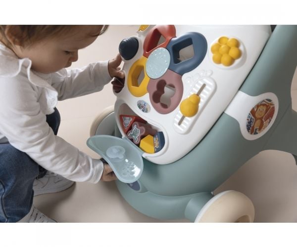 SMOBY Little Walker 3in1 Pusher interaktiiviset rattaat