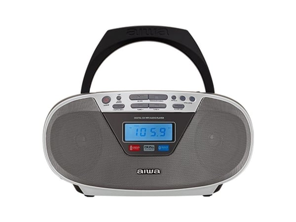 Aiwa BBTU-400SL, Analog og digital, FM, Spiller, CD, CD-R, CD-RW, Topp, 6 W