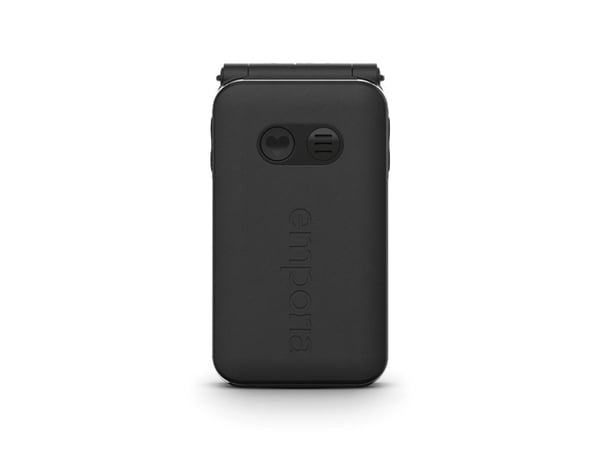 Emporia JOY, Muslingeskal, 7,11 cm (2.8"), 2 MP, Bluetooth, 1300 mAh, Sort