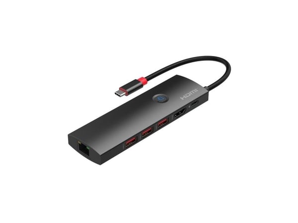 MicroConnect - Dockningsstation - USB-C / Thunderbolt 3 - HDMI - 1GbE