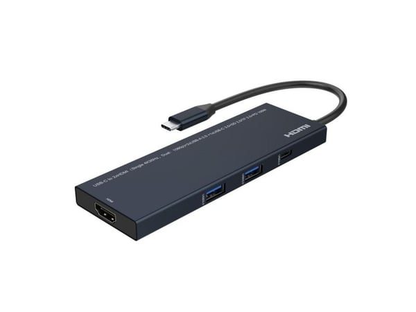 MicroConnect - Dockningsstation - USB-C - 2 x HDMI
