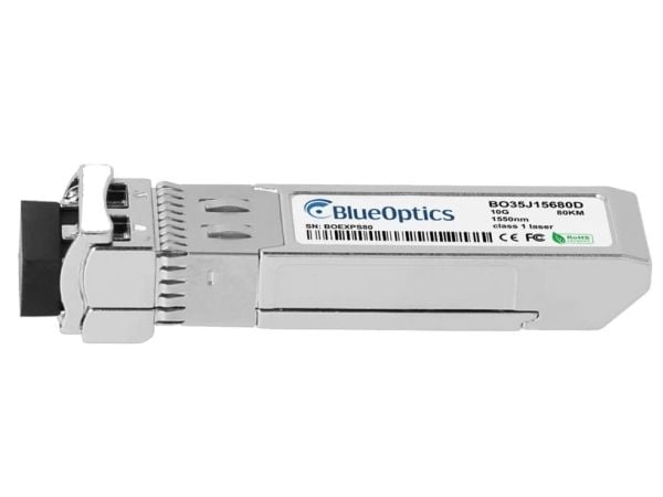 BlueOptics SFP+ Transceiver 10GBASE-ZR 80KM teollinen (BO35J15680DIN)