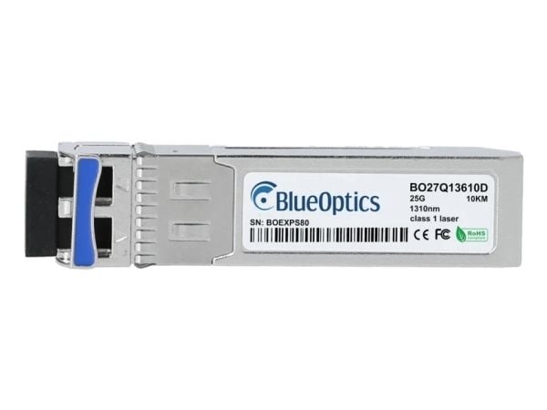 BlueOptics SFP28-transceiver 1310 nm 25GBASE-LR 10KM industriell (BO27Q13610DIN) BlueOptics SFP28-transceiver 1310 nm 25GBASE-LR 10KM industriell (BO27Q13610DIN)