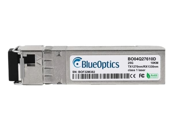 BlueOptics BO04Q27610DIN, Valokuitu, 25000 Mbit/s, SFP28, LC, BX-U, 10000 m
