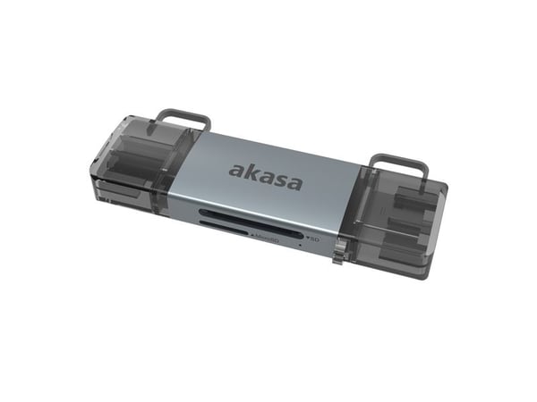 Akasa AK-CR-12, Aluminium, Sølv, 25,4 mm, 84,5 mm, 11,4 mm