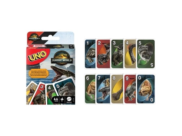 UNO Jurassic World Rebirth