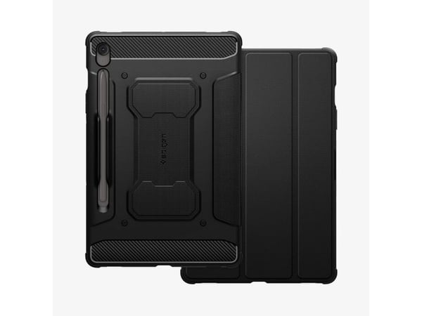 Spigen Rugged Armor Pro, Folio-kotelo, Samsung, Galaxy Tab S10 FE+, 33,3 cm (13.1")