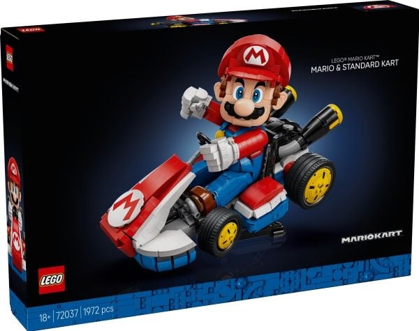 LEGO Super Mario 72037 Mario Kart™ – Mario og Standard Kart