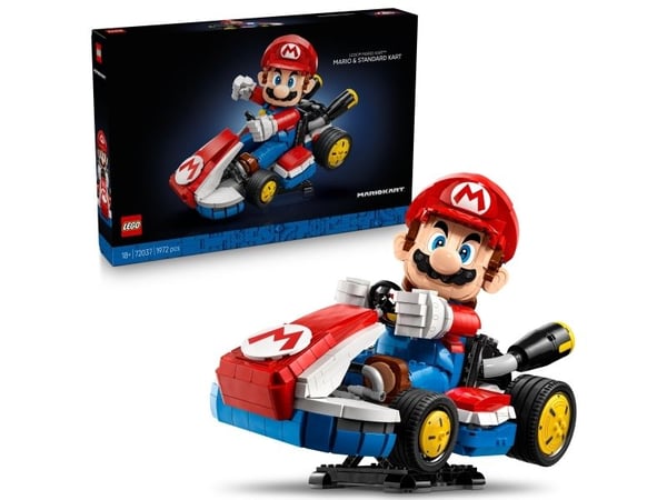 LEGO Super Mario 72037 Mario Kart™ – Mario og Standard Kart