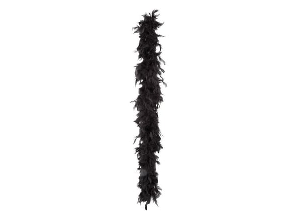 Boland 52705, Naamiaispukuun boa, Aikuinen, Ei sukupuolirajoitusta, Puuvilla, Feather, musta, 80 g