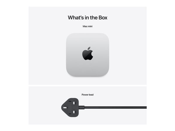 Apple Mac mini - M4 Pro - RAM 24 GB - SSD 512 GB - Apple M4 Pro 16-core - Gigabit Ethernet, IEEE 802.11ax (Wi-Fi 6E), Bluetooth 5.3 - macOS Sequoia...