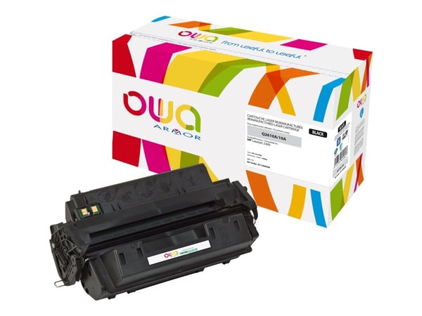 OWA - Svart - kompatibel - gjenfabrikert - tonerpatron (alternativ for: HP Q2610A) - for HP LaserJet 2300, 2300d, 2300dn, 2300dtn, 2300l, 2300n
