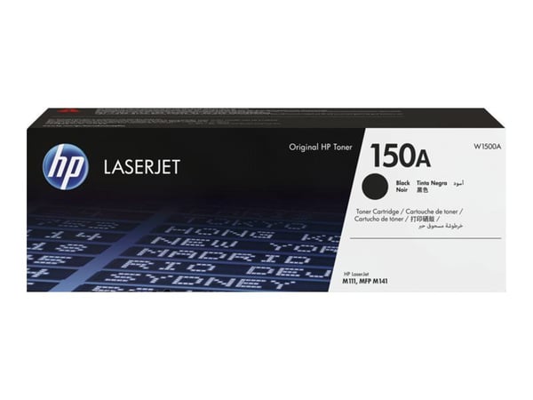 HP 150A - Svart - original - LaserJet - tonerpatron (W1500A) - for LaserJet M1120 MFP, M1120n MFP, MFP M139we