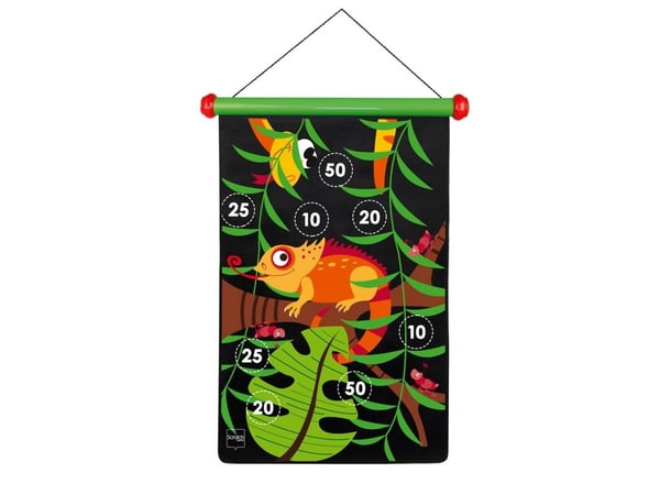 Stor magnetisk dart – i jungelen
