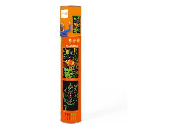 Stor magnetisk dart – i jungelen