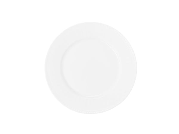 Frokost-/lunsjtallerken Okko, 25,4 cm x 25,4 cm, hvit