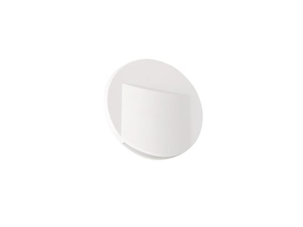 Innfelt trappe-/trinnlys Kanlux, LED 0,8W 4K 15lm D7,5 hvit