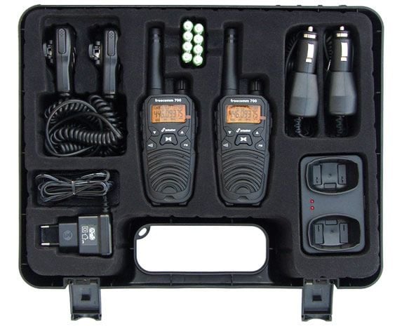 Stabo freecomm 700, 8 kanaler, 10000 m, Voksen, Unisex, LCD, Nikkelmetallhydrid (NiMH)