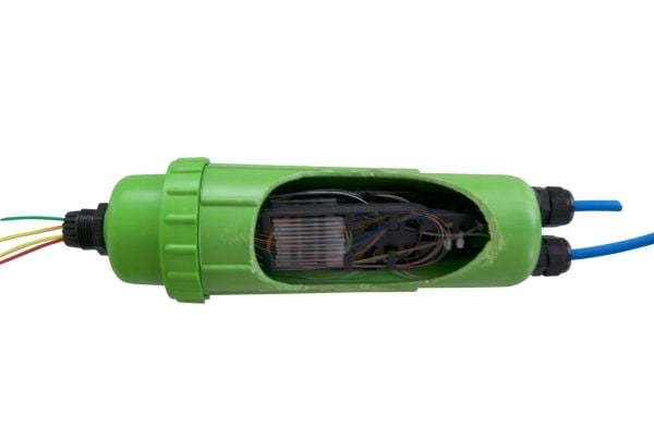 Fiberoptisk hylse for 4x 12 krympeskjøtebeskyttelse/gren (83189.3)